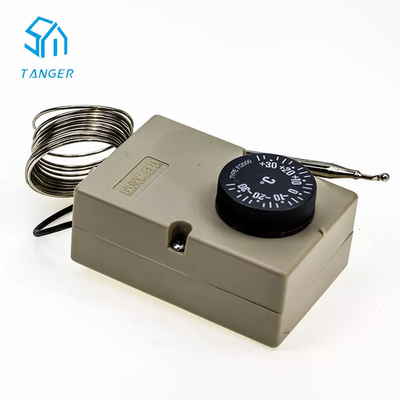 Bol en de Capillaire Stijl van het Controlemechanismetube manual reset -35~35C L van de Temperatuurschakelaar