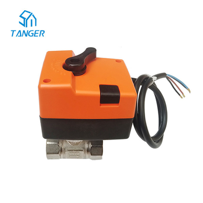 HVAC-Gemotoriseerde Actuator 230V AC van de Controle Elektrische Kogelklep