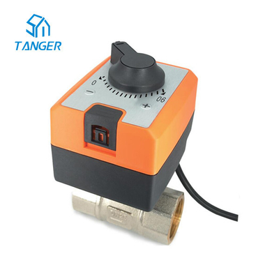 Actuator van de Diy de Elektrische Kogelklep Knoop 10Nm IP54 van de Fabrikanten0-10v Handschakelaar