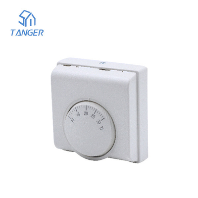 240v mechanische Zaal Thermostaten voor Ventilatie 83x83x38mm
