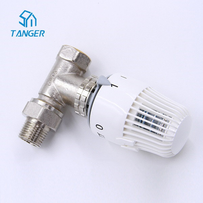Thermostatische de Radiator Hoofd Rechte Klep EN215 van TRV