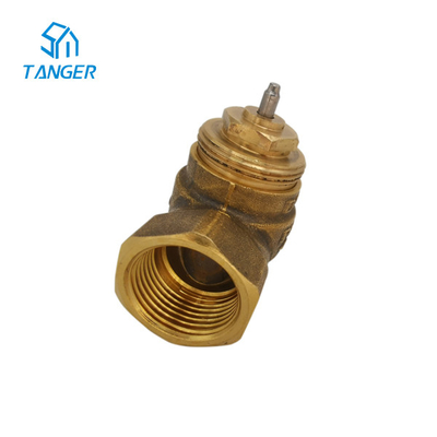 15mm 10mm van de de radiatorpn16 Hexuitdraai van de trv trv klep de Noot Hoge Stroom Rate Kvs 4,5“