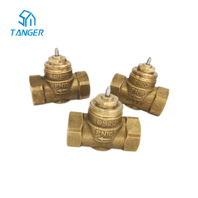 15mm 10mm van de de radiatorpn16 Hexuitdraai van de trv trv klep de Noot Hoge Stroom Rate Kvs 4,5“