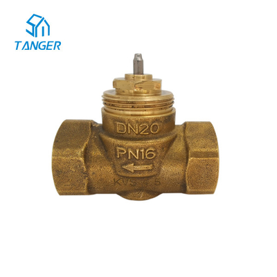 15mm 10mm van de de radiatorpn16 Hexuitdraai van de trv trv klep de Noot Hoge Stroom Rate Kvs 4,5“