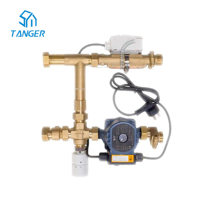 Het aanpassen de Verzamelleiding die van het Vloerverwarmingssysteem Mixer van de Water de Thermostatische Pomp mengen