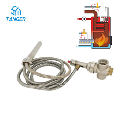 Het verwarmen van van de de Controlesensor van de Boilertemperatuur de Temperatuurklep 1/2